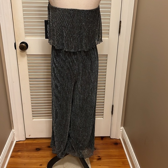 Wildfox Strapless Midi Jumpsuit in Black Beauty, Size Medium, NWT - Picture 8 of 17